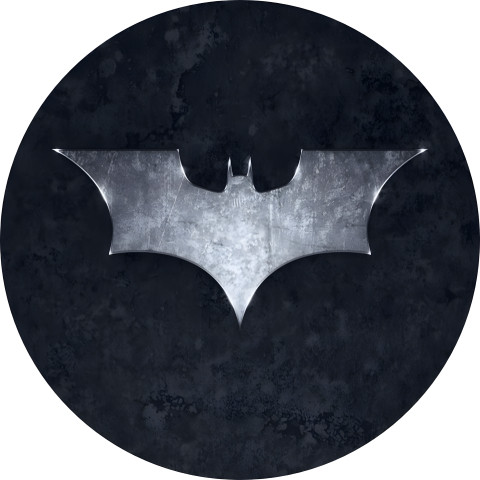 NOVO Painel Festa Infantil Redondo Batman, Fundo Preto Acinzentado, Morcego + Arco, Suporte incluso. Fazemos personalizado com qualquer tema. Confeccionado em Lona fosca, impressão de alta resolução. cenário , p/ Decoração