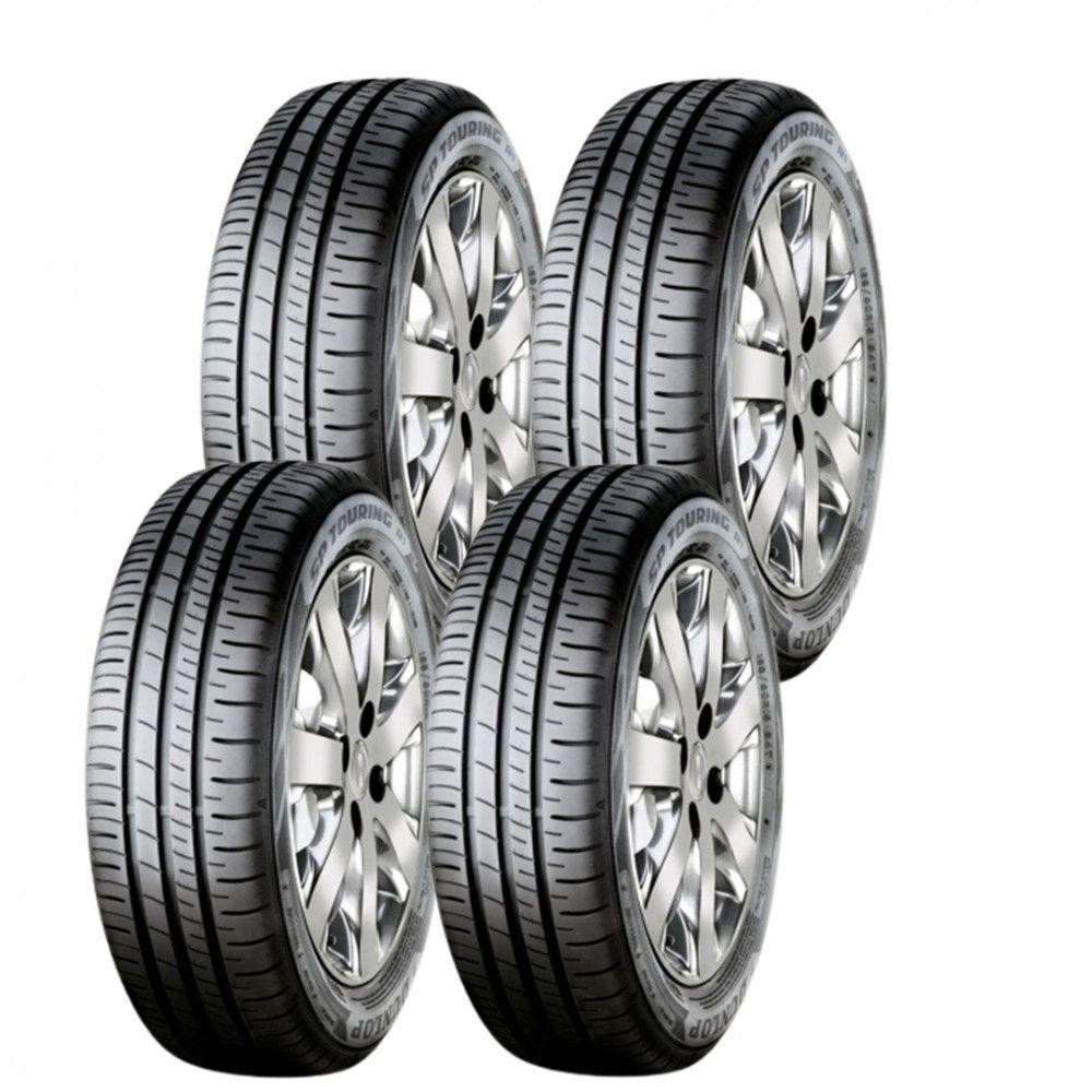 Kit 4 Pneus Dunlop Passeio 175/65r14 82t Sp Touring R1 em Oferta na Shopee