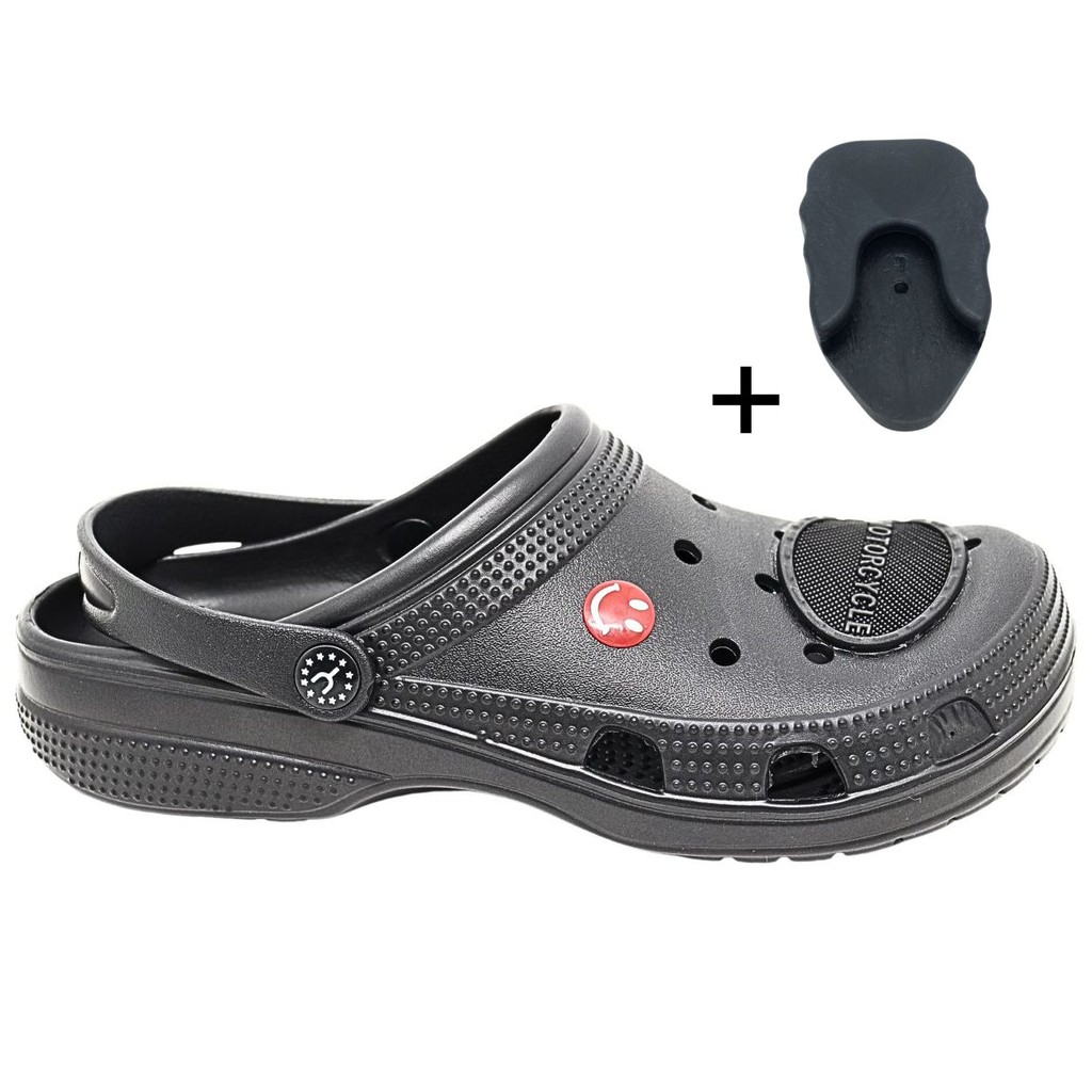 Kit Babuche Yvate EVA Masculino Proteção Para Troca De Marcha e Protetor de Cavalete Não Risca Piso