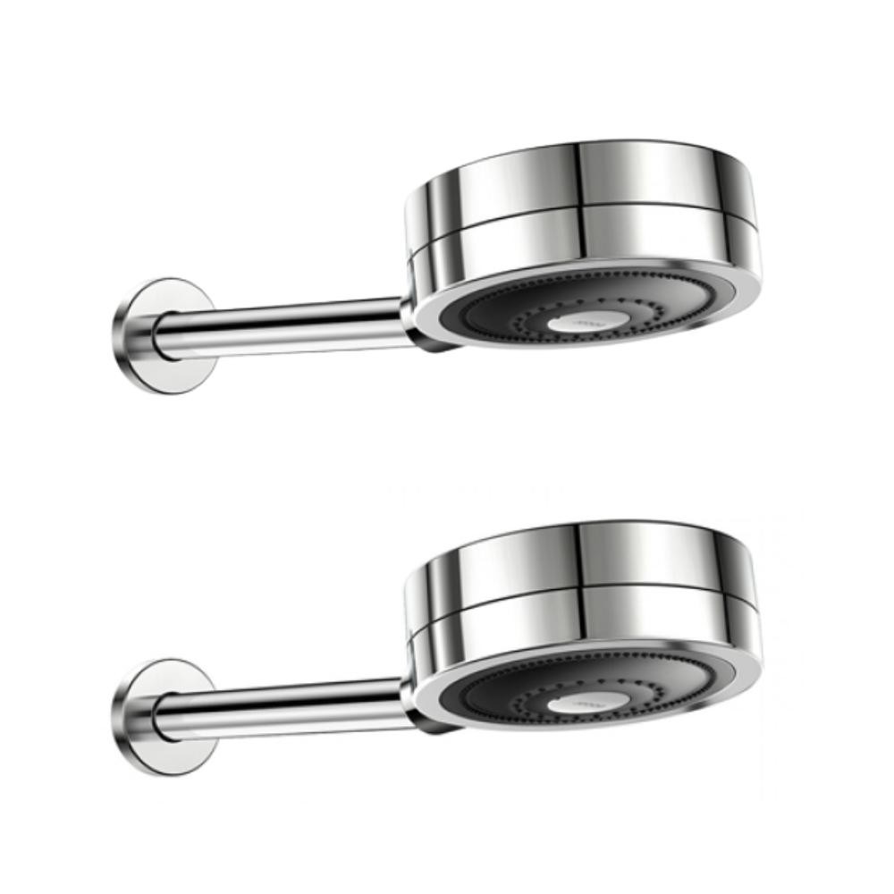 Kit 2 Chuveiro Ducha Fria Redondo De Parede Novo Technoshower Cromado Docol em Oferta na Shopee