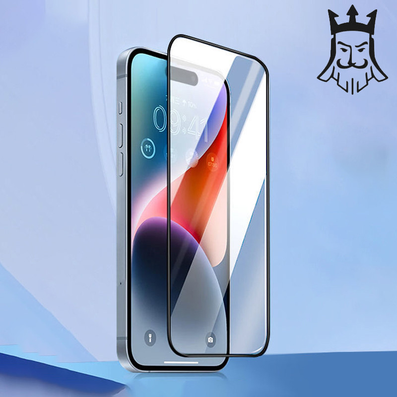 Película Vidro Temperado 9H 3D iPhone 11 12 13 14 15 Pro Max Anti Risco HD Full Cover