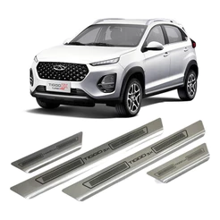 Soleira Aço Inox Entrada Porta Tiggo Tigo 3x 2021 2022