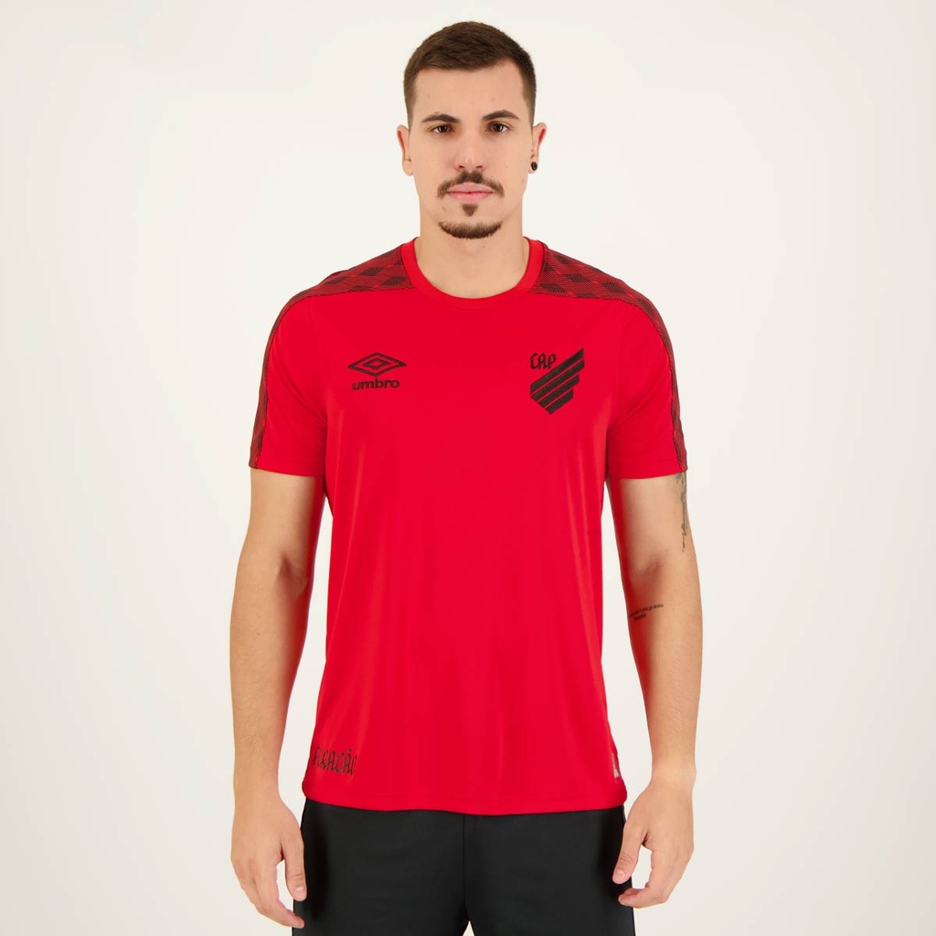 Camisa Umbro Athletico Paranaense Basic II Vermelha - Sports & Outdoors