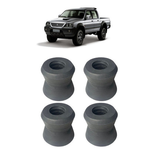 4bucha Amortecedor Traseiro L200 Gl Gls Sport Outdoor 4x4 4