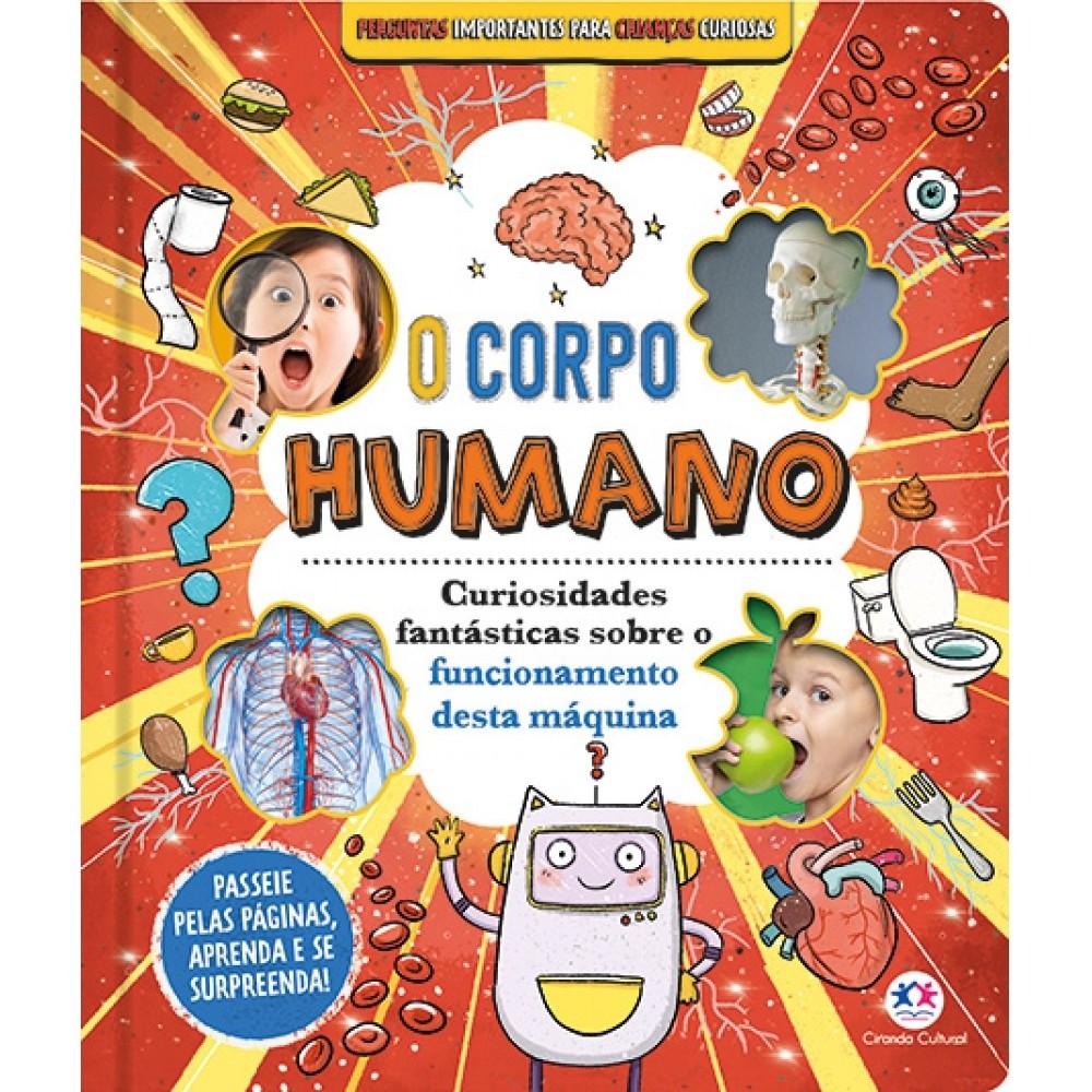 Livro Cartonado Corpo humano