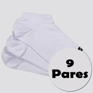 Kit Meias New Balance 9 Pares Cano Invisível Branco em Oferta na Shopee