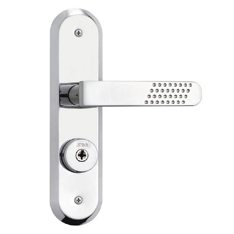 Fechadura Alavanca Stam Externa Tetra Chave 180021 Inox em Oferta na Shopee