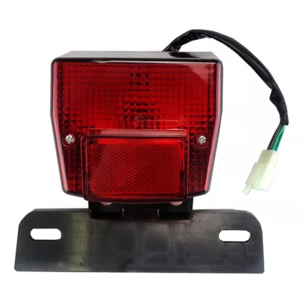 Lanterna Traseira Traxx Star 50 Jl 50 Suporte Placa Completa