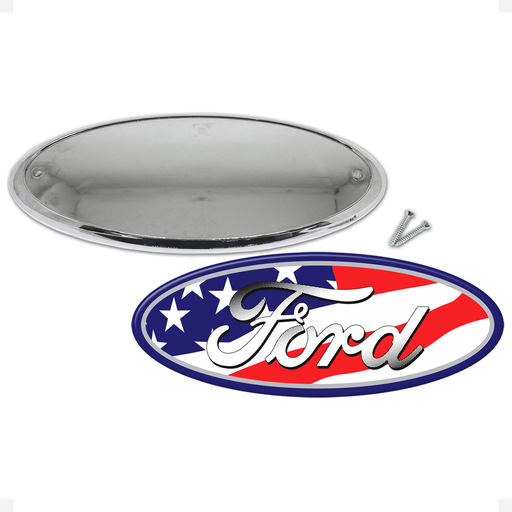 Emblema Da Grade Compatível F-250/ F-350/ F-4000 2007 A 2016 Genérico