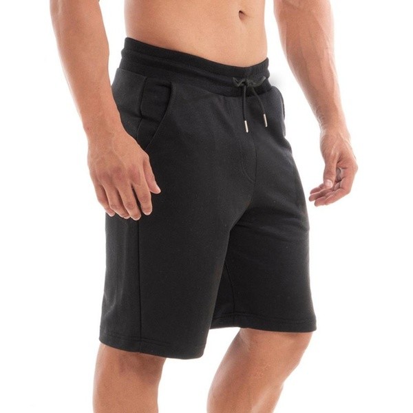 Bermuda de moletom Com Amarração e Elástico Academia Masculino Top RB