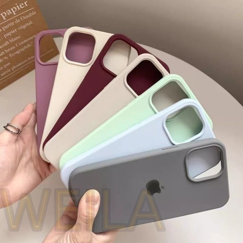 Capa Capinha Case Para 14 14pro 14plus 14promax - Silicone e Interior Aveludado Super Premium