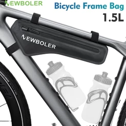 Newboler 1.5L Bolsa Frontal De Bicicleta À Prova D'água , Resistente A Arranhões , Tubo De Estrada , Acessórios