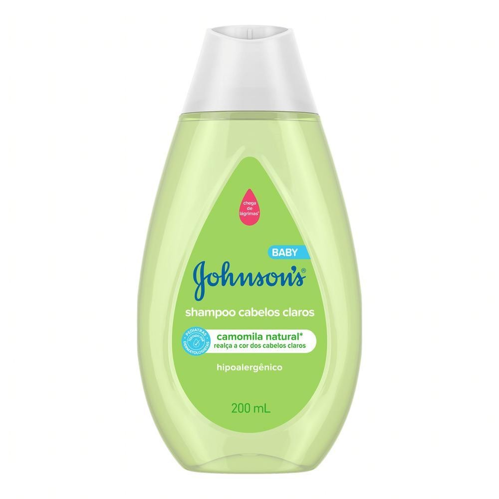 JOHNSON'S BABY SHAMPOO CABELOS CLAROS COM 200ML