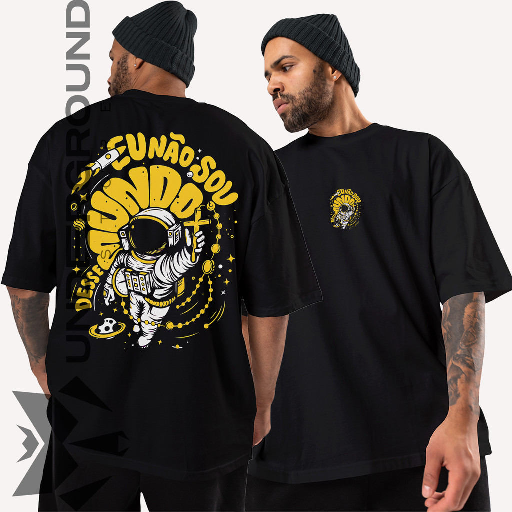 Camiseta Crista Masculina Blusa Evangelica Jesus Eu Não sou desse Mundo em Oferta na Shopee