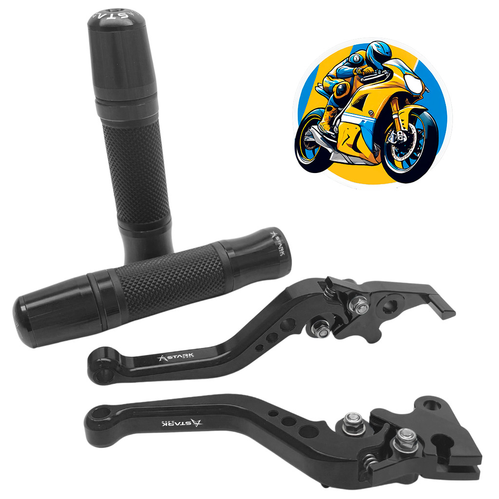Kit Manete Manopla Esportivo Cb300r Cbx 200 Strada Twister