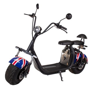 Scooter Elétrica 2000W WX-07 WeHawk  Bateria 60V 2 Lugares Inglaterra em Oferta na Shopee