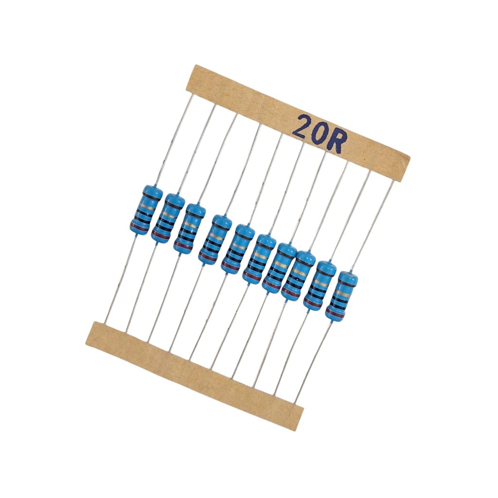 Kit 10 Resistor Precisão 20R 1W 1%