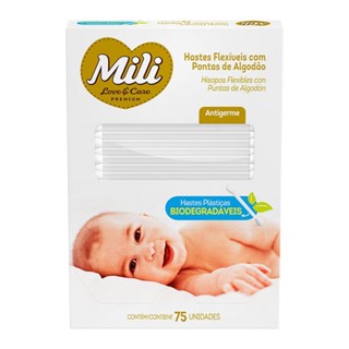 Hastes Flexíveis Biodegradaveis Mili C/75Un em Oferta na Shopee
