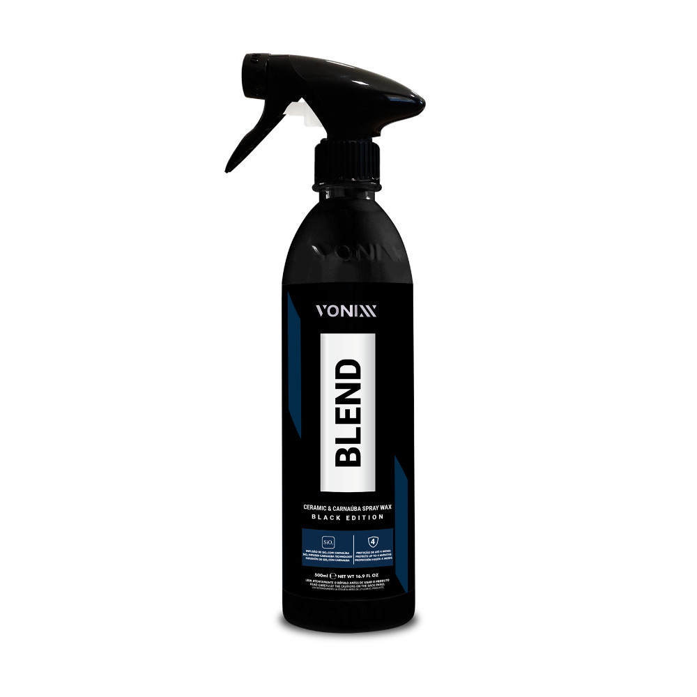 Cera Blend Black Edition Spray Carnaúba Sílica 500ml-Vonixx