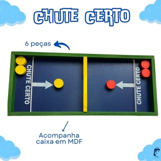 Jogo Chute Certo Chute Ao Gol E Futebol De Botão Diversão E Família 