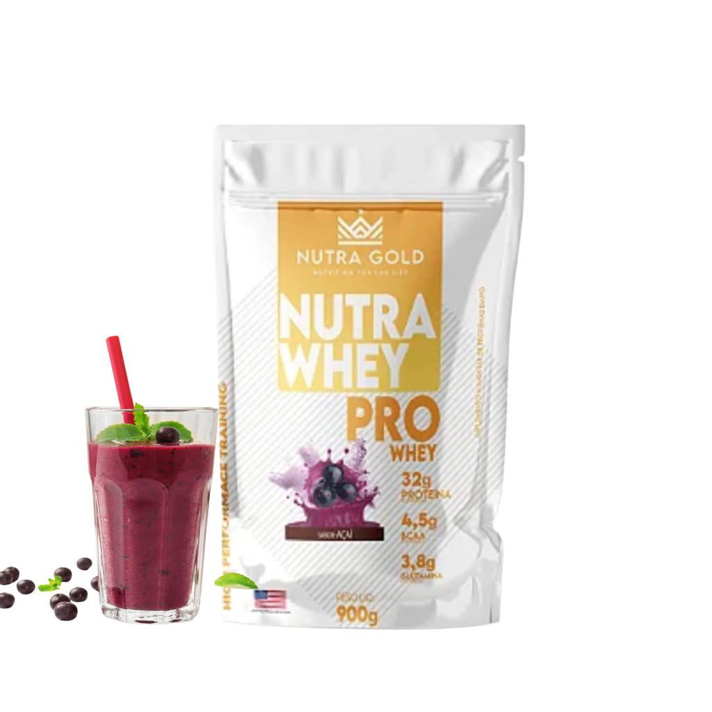 Whey Protein 3w Nutra Gold (32g Proteina)900g Refil Original
