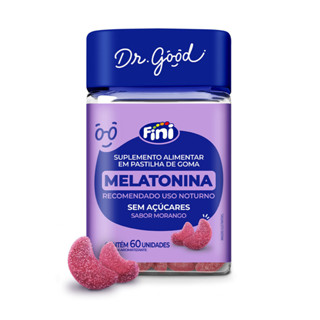Fini Melatonina Dr. Good  Gummy 60 unidades em Oferta na Shopee