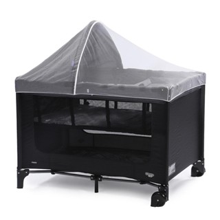 Berço Portátil Happy Preto Mescla Cosco Kids em Oferta na Shopee