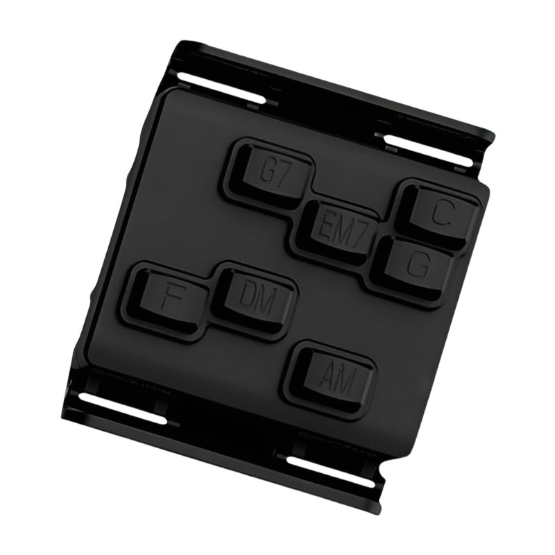 Instantâneo Guia Acordes Ferramenta Aprendizagem Guitarra Acorde Trainer Presser Para Ukulele Player Reduz A Fa