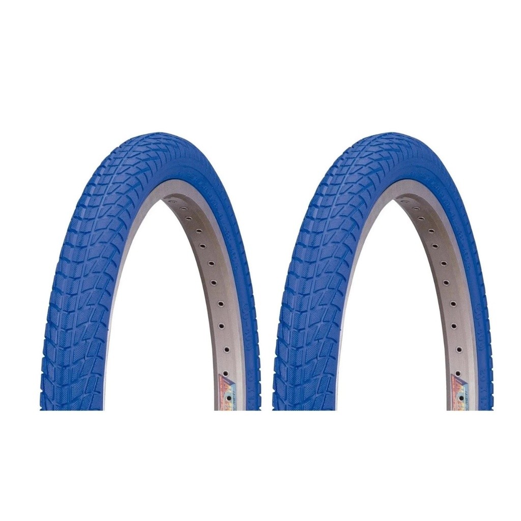 Par Pneus Bicicleta Kenda Kontact Colorido Aro 20 X 1.95 Bmx Bike em Oferta na Shopee