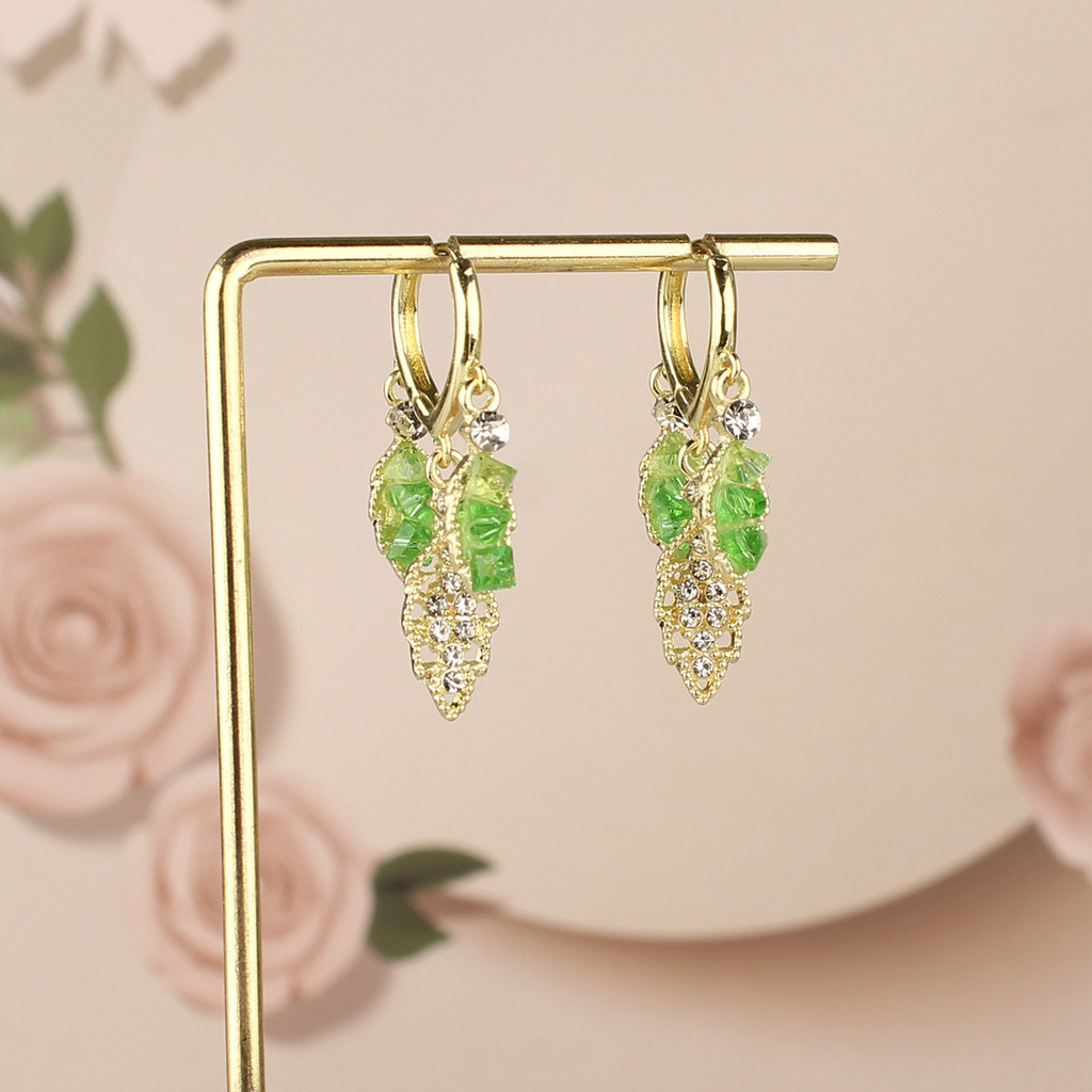 Brincos retrô literários, brincos de deusa elegantes, brincos novos e elegantes, brincos brilhantes em forma de diamante
