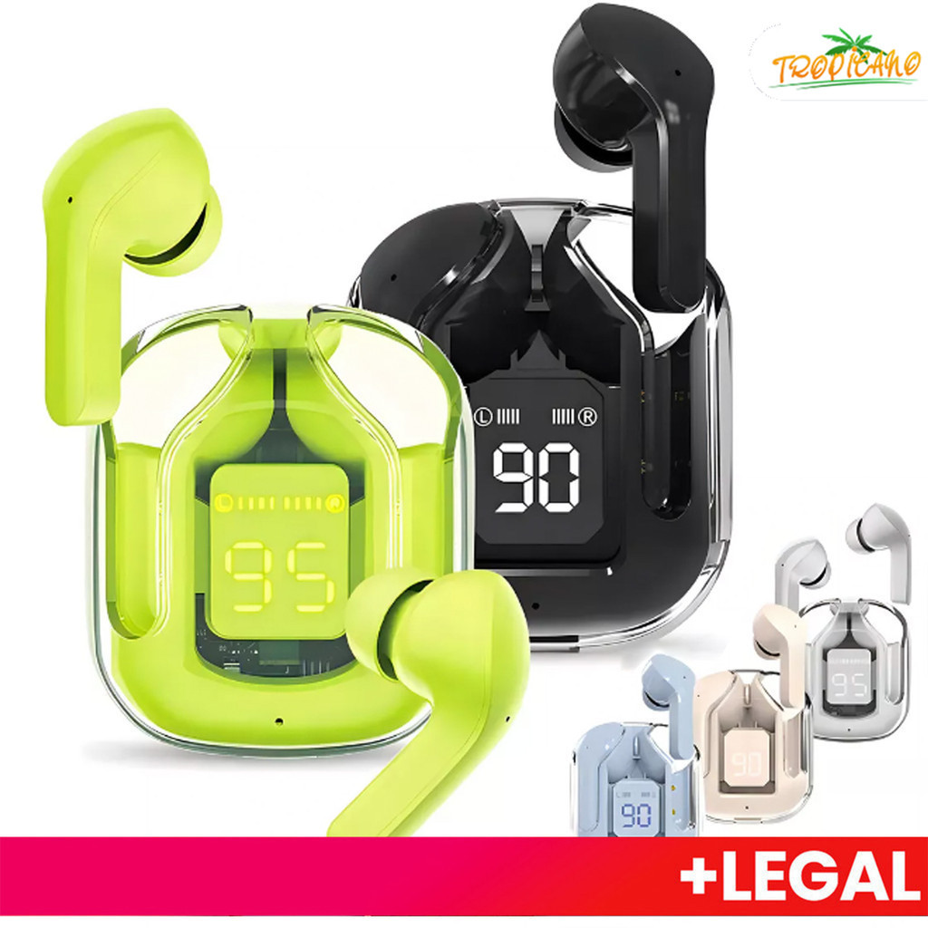 Hqai H4 8 cores TWS fone de ouvido sem fio Bluetooth microfone embutido
