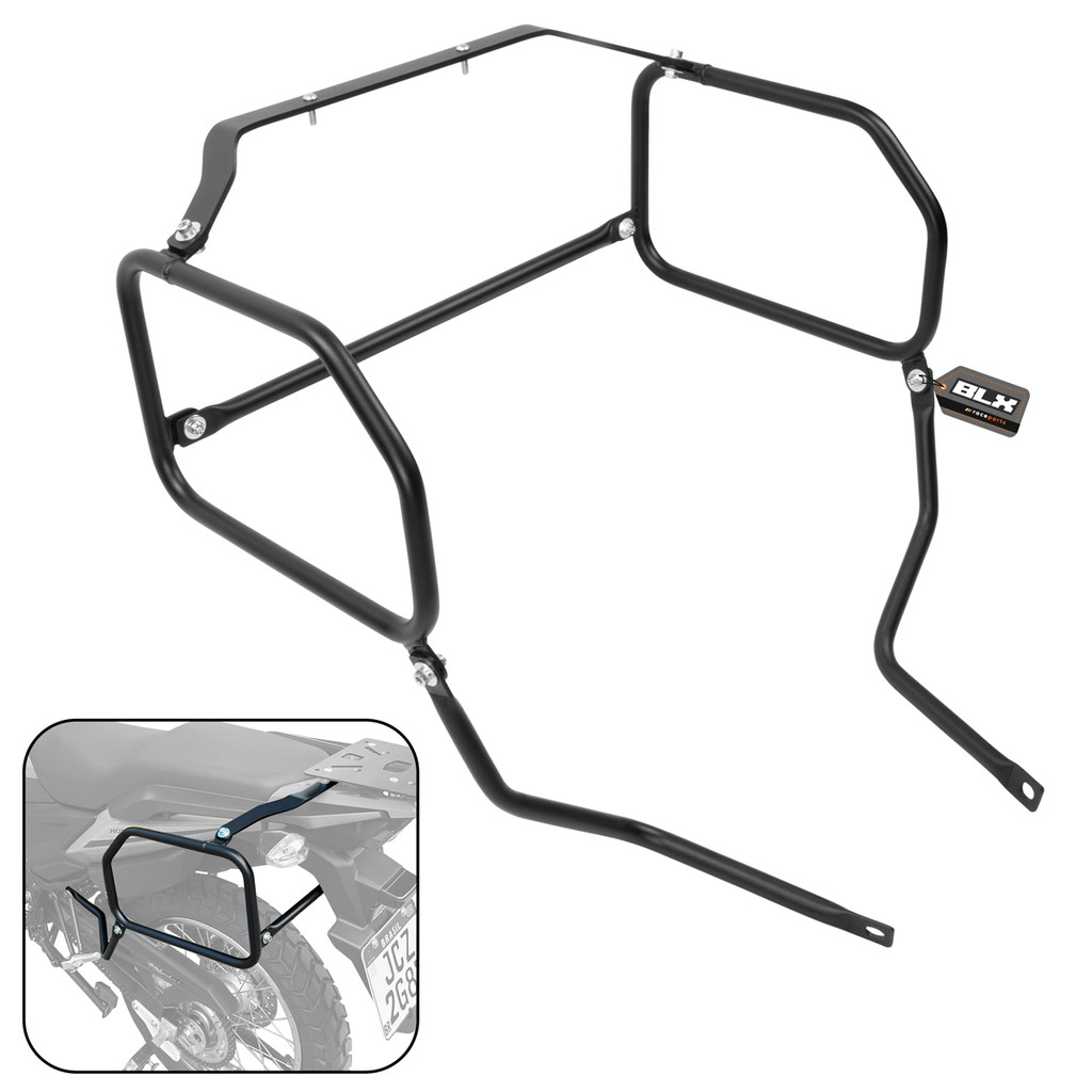 Afastador De Alforge Traseiro Protetor Honda Bros 160 Laterais (2025... Gbs