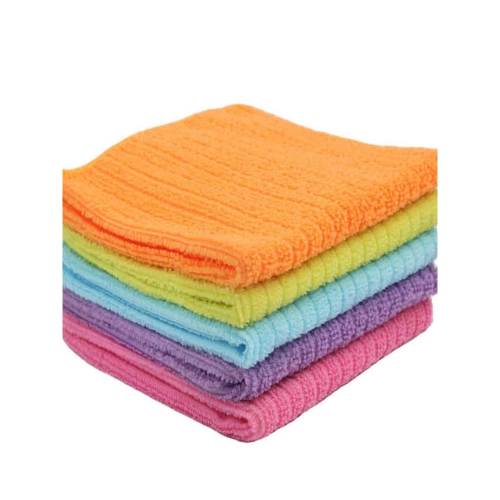 Kit 05/10Panos Microfibra 35x55 Cozinha Limpeza Casa Automotivo Cores Sortidas em Oferta na Shopee