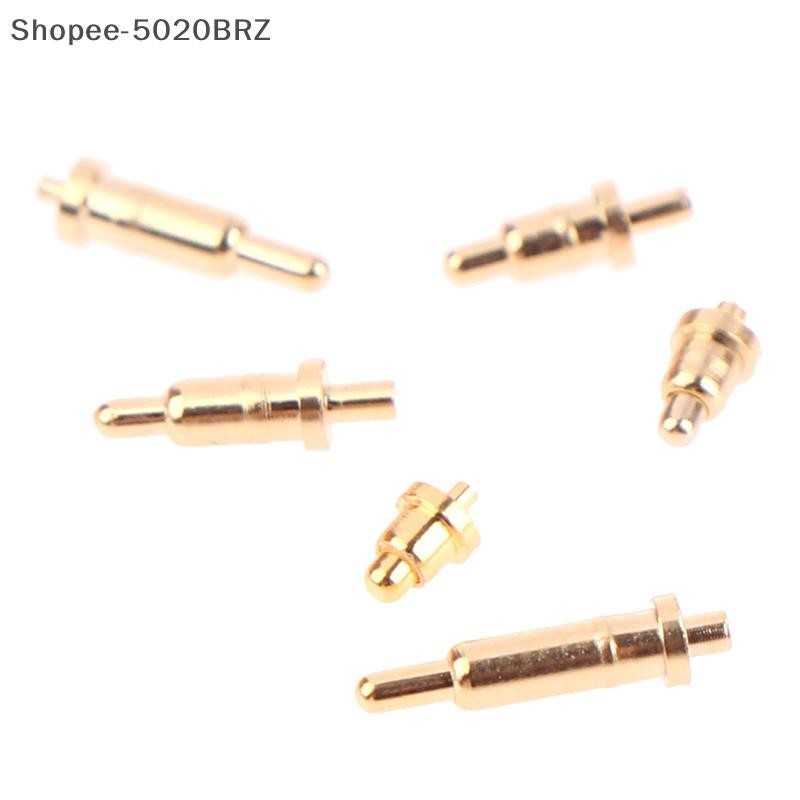 [THEBR] 10 Unidades Pogo Pin Conector Pogopin Bateria Contato Com Mola SMD Agulha PCB 3 4 5 6 7 8 9 10 12 14 MM Teste Pr