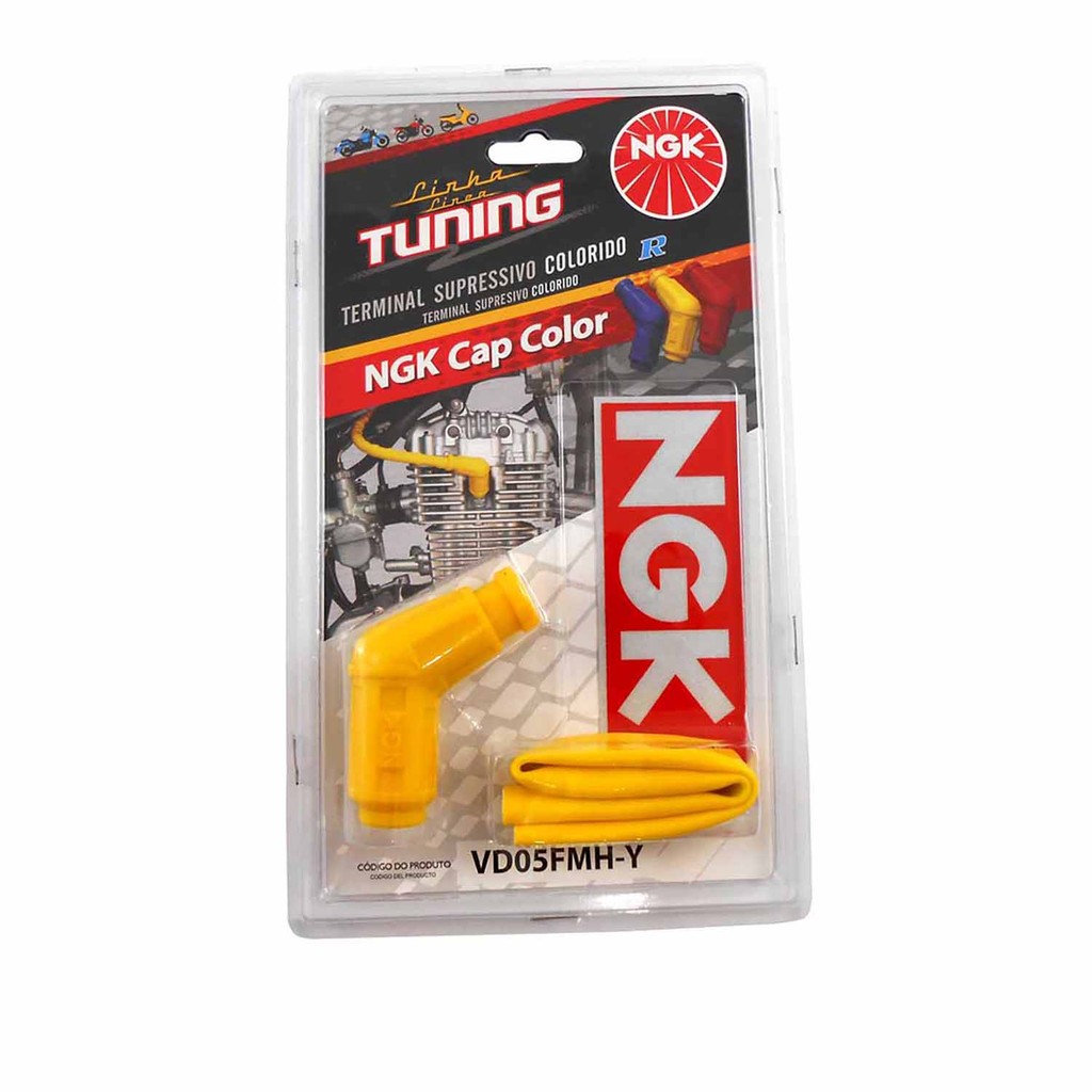 Cachimbo de Vela NGK VD05FMH-Y CG Titan Mix - Cód.3367