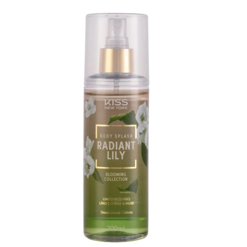 KIT BODY SPLASH LINHA BLOOMING 200ML C/4 - KISS NEW YORK