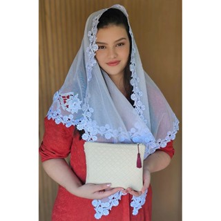 Véu Mércia com aplicação 3D em Oferta na Shopee