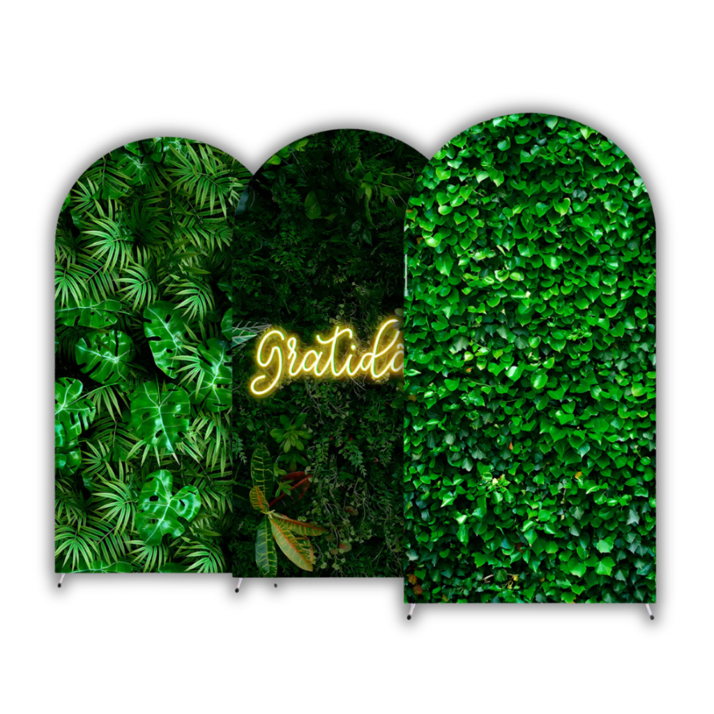 Capa para Painel Romano Muro Inglês Estampado Folhas para Festas Eventos Aniversário 2x1 metros em Oferta na Shopee