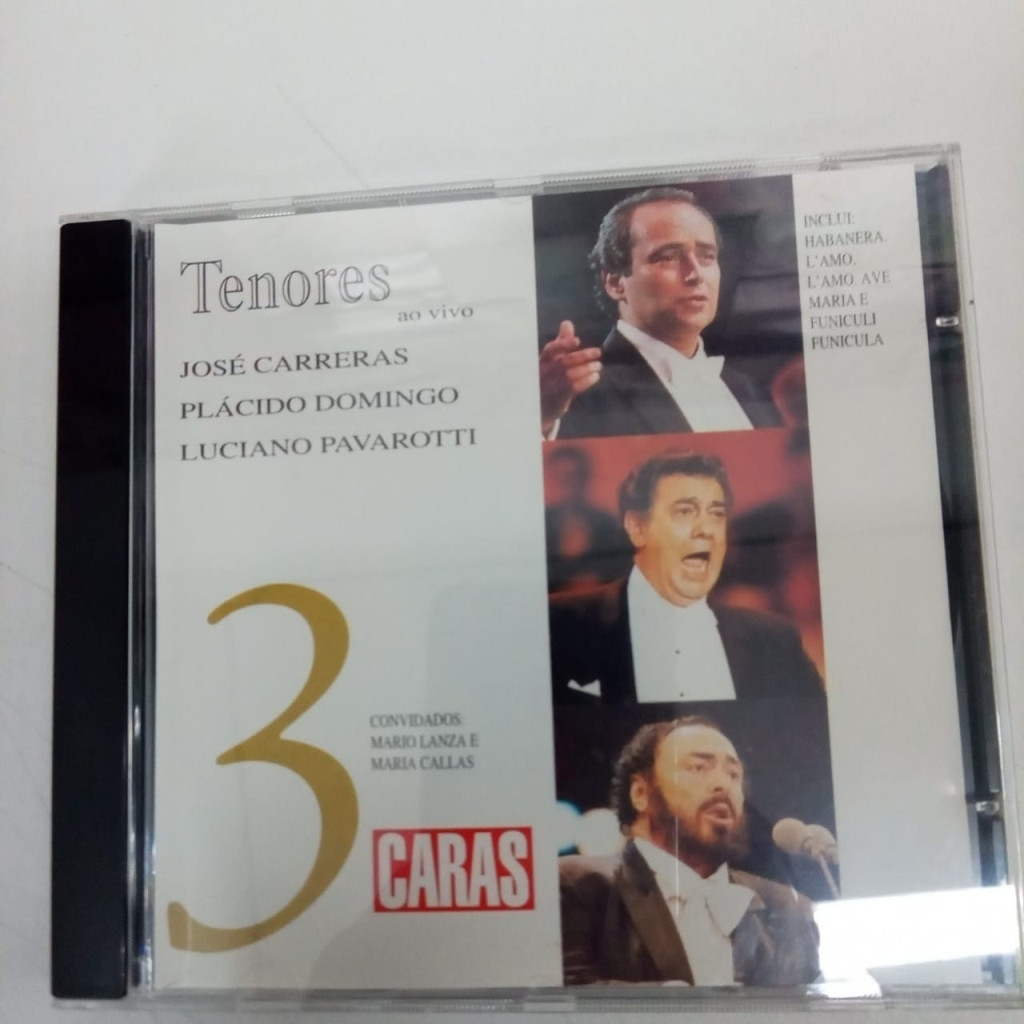 CD ORQUESTRAS TENORES AO VIVO VOL.3 - COLEÇÃO REVISTA CARAS