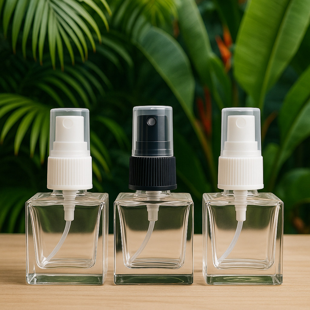 Kit Frasco Vidro 11ml Monsieur 13/410 Incolor C/ Spray 50 e 100 Unidades em Oferta na Shopee