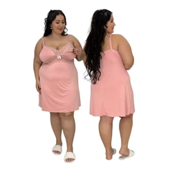 Camisola Plus Size 48 50 52 Cristina