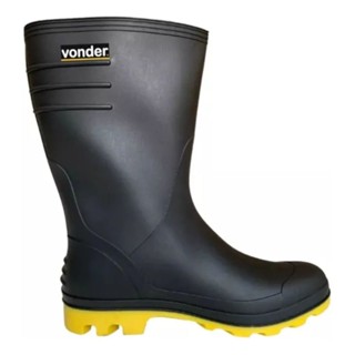 Bota PVC Vonder Cano Médio Tamanhos do 37 ao 43 em Oferta na Shopee