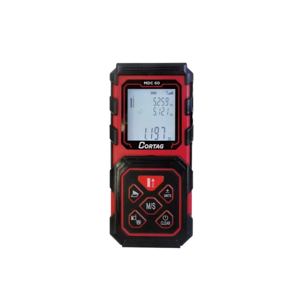 Medidor De Distancia Trena Laser Profissional Mdc-60 Cortag