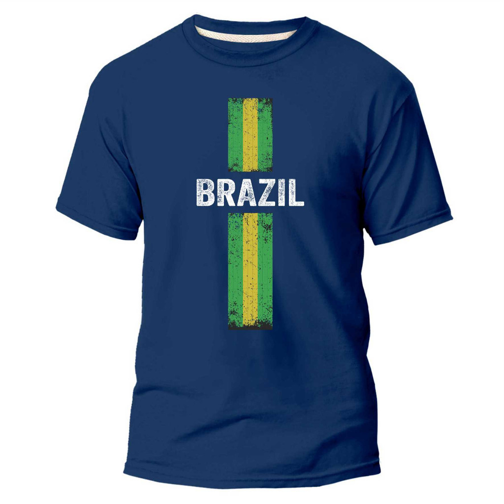 camisetas algodão Top CAMISETA MASCULINA E FEMININA  CRUZ BRASIL PEÇAS EXCLUSIVAS ALTA QUALIDADE Envio Rapido estampada
