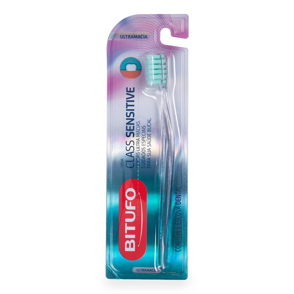 Escova Dental Bitufo Class Sensitive  - Cerdas Utramacias