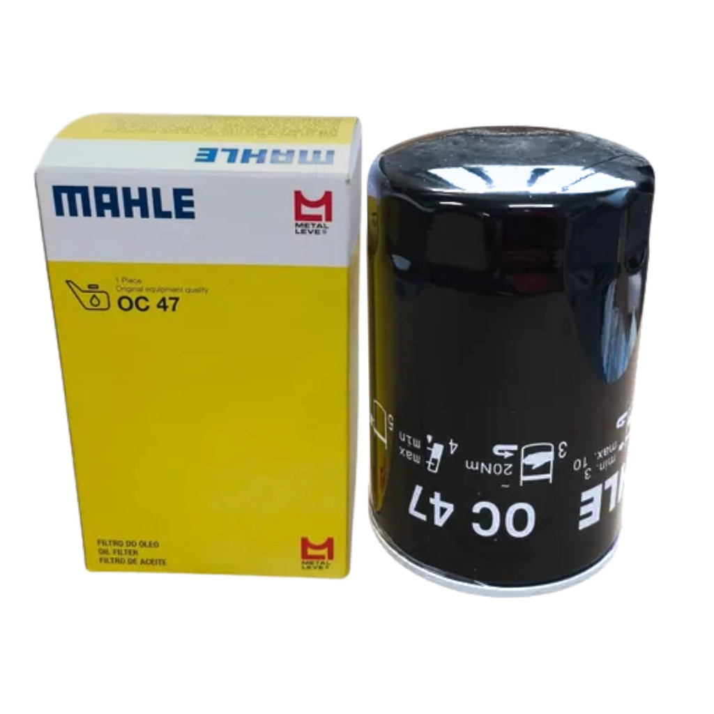 Filtro Óleo Motor AP Volkswagen Gol Parati Saveiro Voyage Santana Ford Escort Pampa Del Rey 1.6 1.8 2.0 Mahle OC47 em Oferta na Shopee