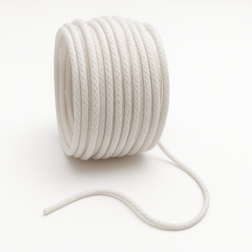 20 Metros Pavio Velas Artesanais Decorativas Lembrancinhas Algodão 2mm - B2030 em Oferta na Shopee