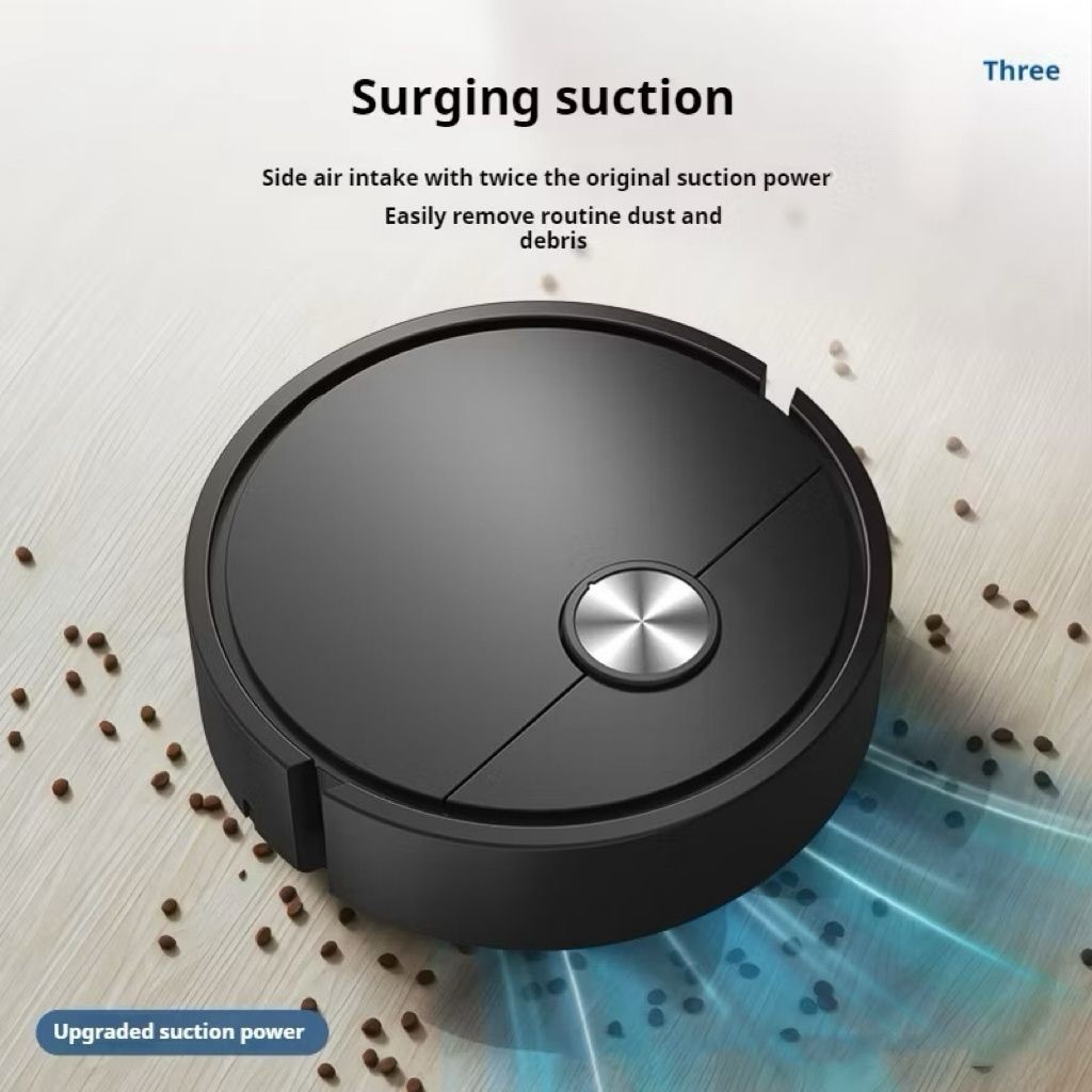 Imagem Mini Robô De Varredura Inteligente Doméstico Máquina De Esfregão Automático Para Limpeza