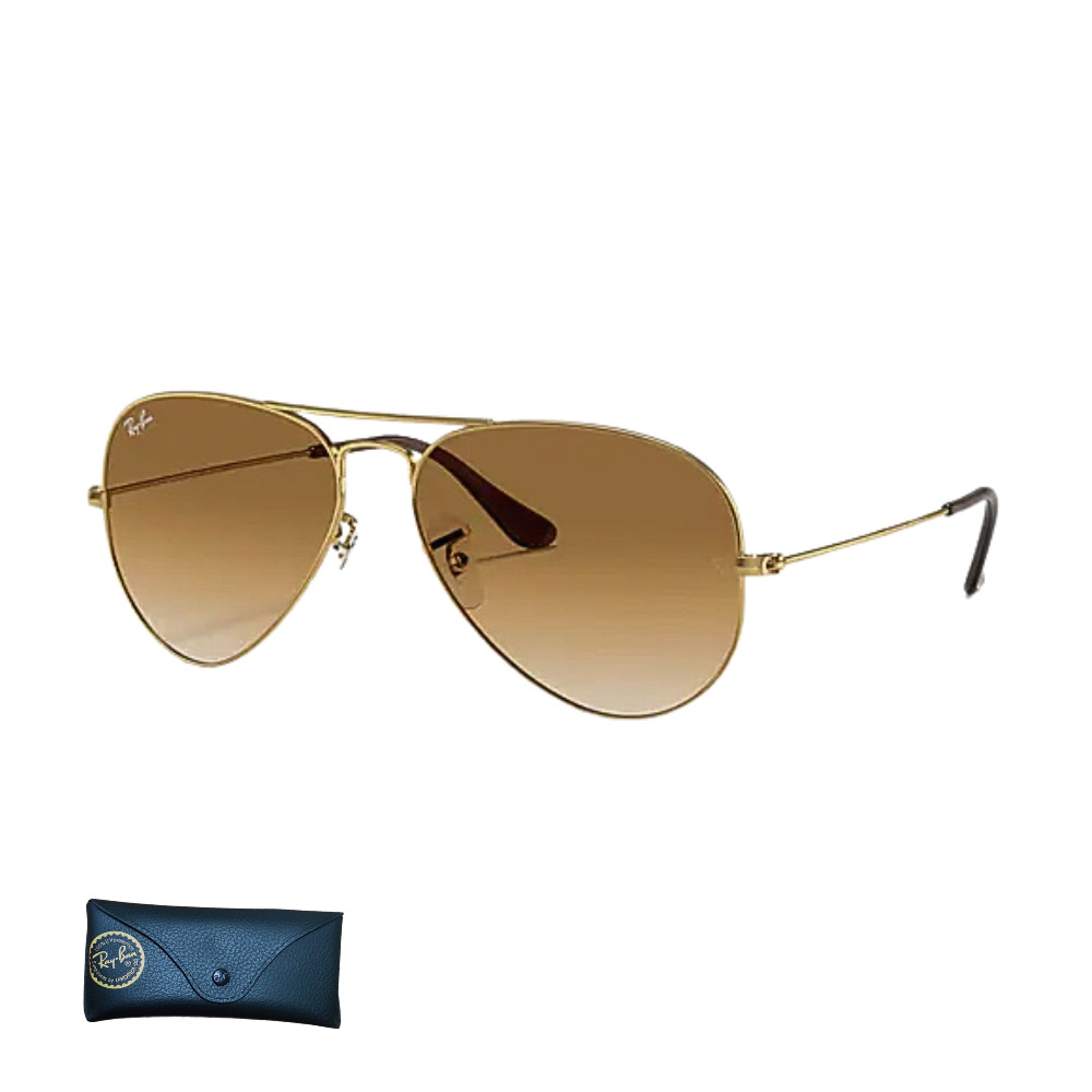 Óculos De Sol Ray Ban Aviator Gradient RB3025 Tamanho 58