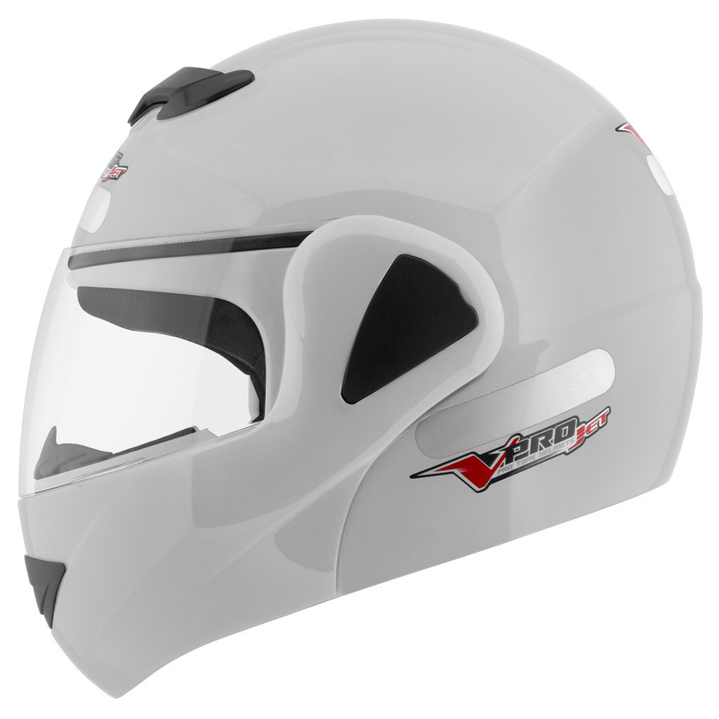 Detalhes do Capacete Moto Escamoteável Robocop Pro Tork V-pro Jet Masculino e Feminino